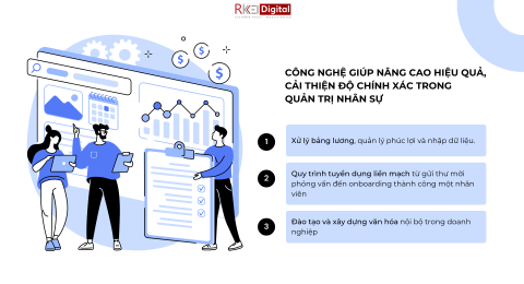 Nhân sự thời đại số giúp doanh nghiệp tối ưu quản lý nhân sự