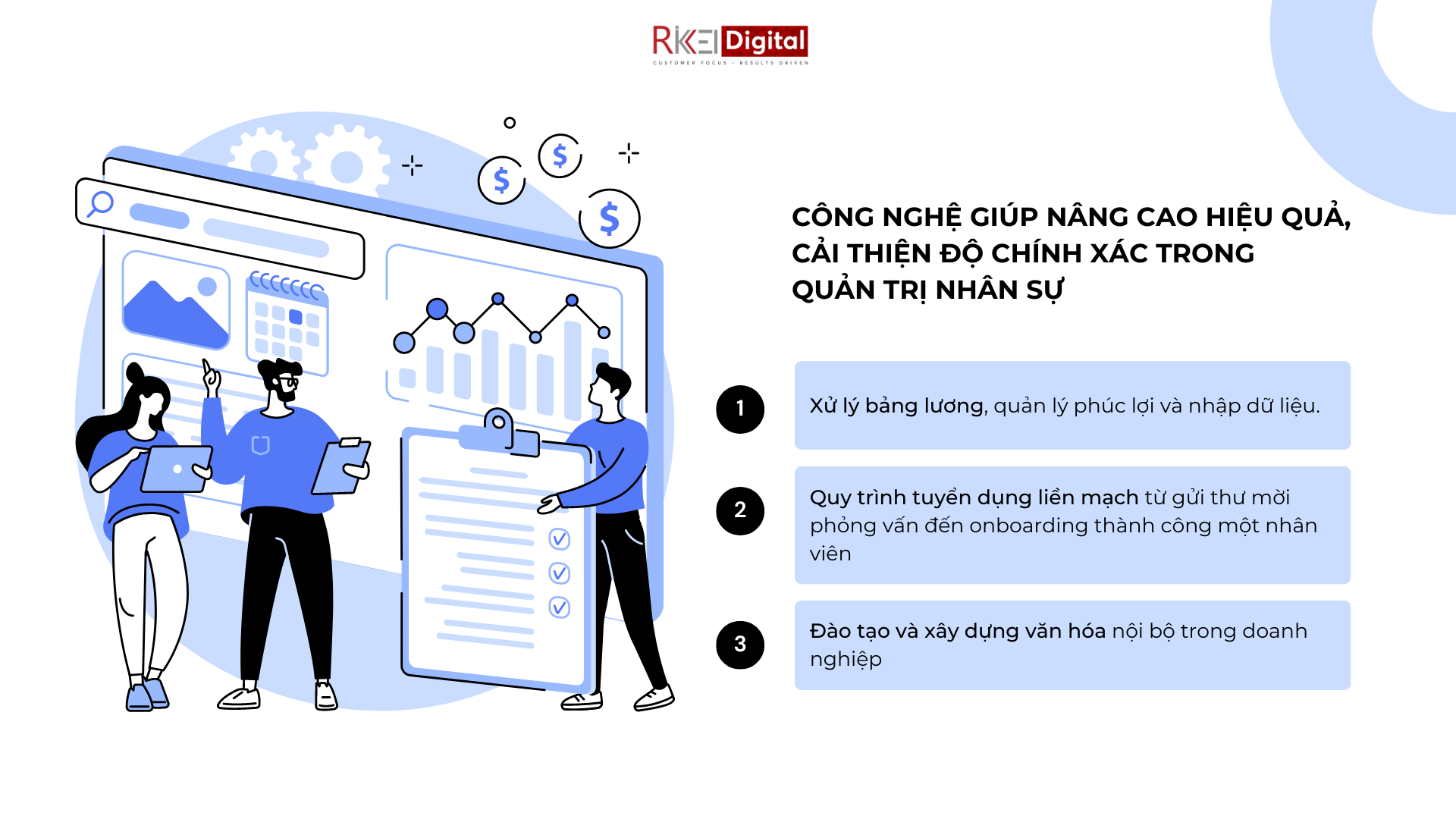 Nhân sự thời đại số giúp doanh nghiệp tối ưu quản lý nhân sự