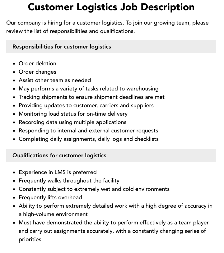 Nhân viên kinh doanh logistics