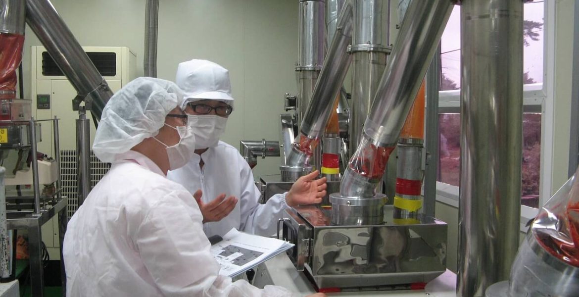 Môi trường làm việc thực phẩm