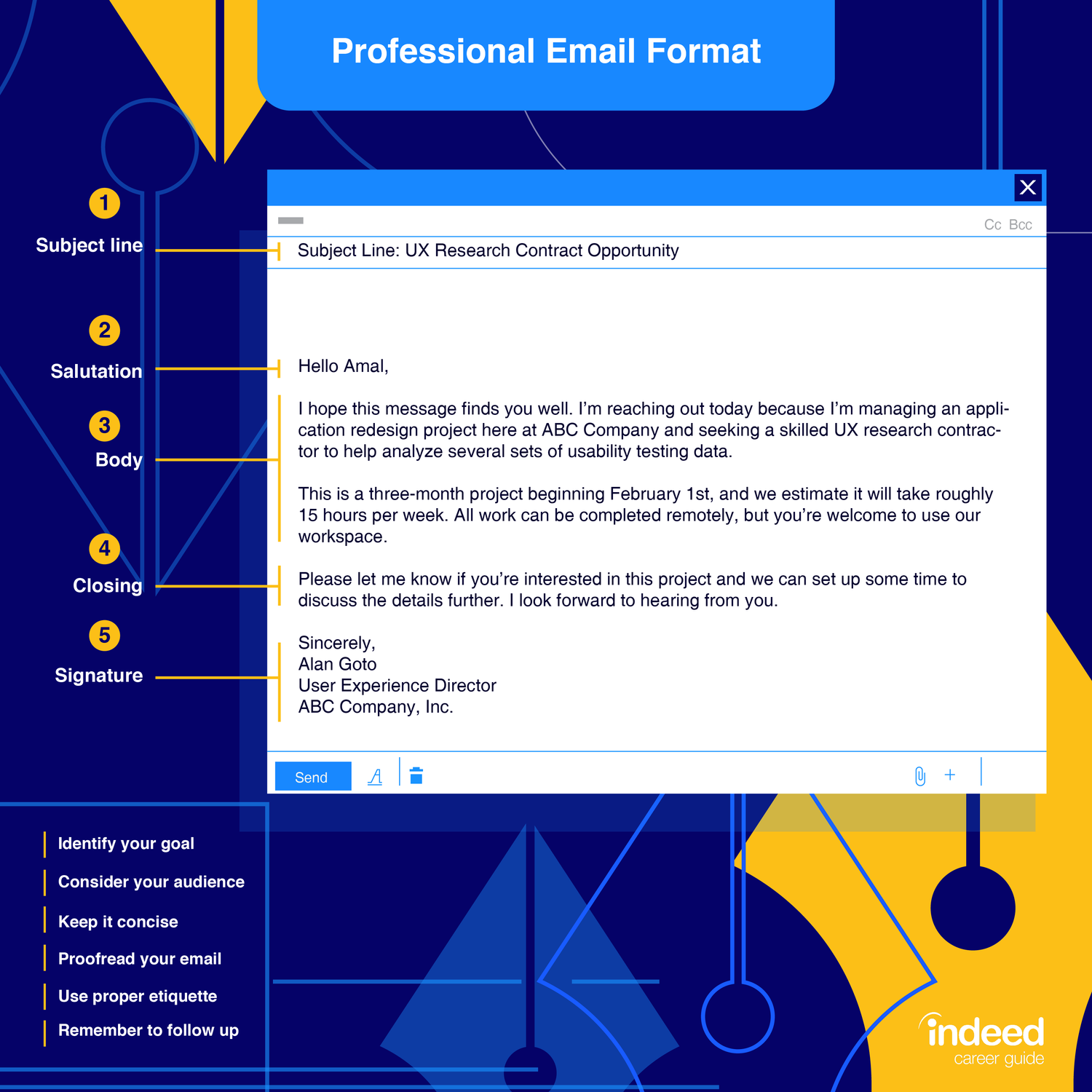 Professional Email Greeting