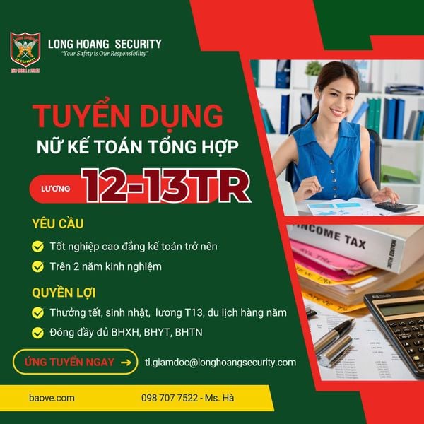 Tuyển dụng kế toán trên toàn quốc