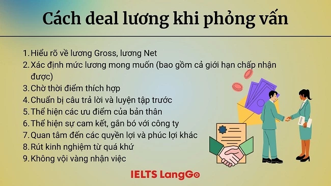 Các sai lầm khi deal lương